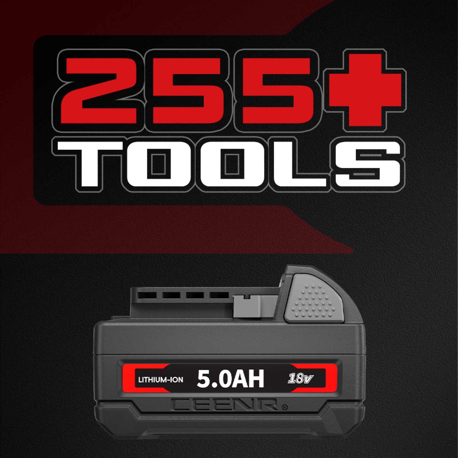 CEENR 5.0Ah Battery for Milwaukee 18V | Replacement Model M 18 in real-world use