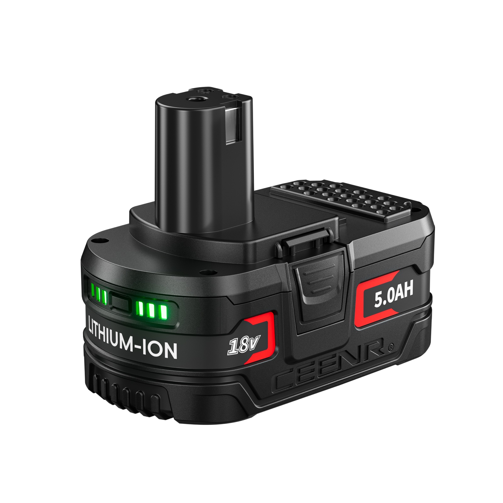 CEENR 6.0Ah Battery (with LG HG2 Cells) for Ryobi 18V | Replacement Model P108 — view 2