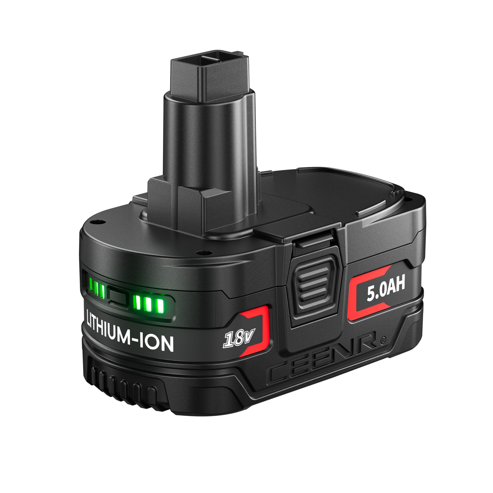 CEENR 5.0Ah Battery for DeWalt 18V | Replacement Model DC9096 — view 2