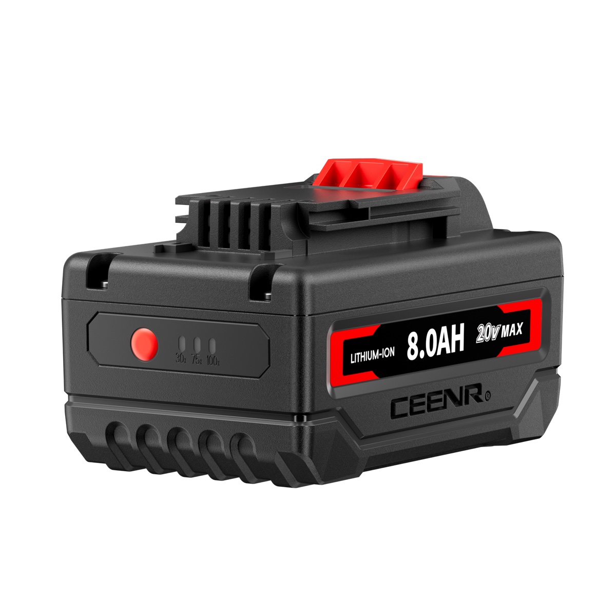 CEENR 8.0Ah Battery (with Lishen 21700 Cells) for Porter Cable 20V Max | Replacement Model PCC685 — view 7