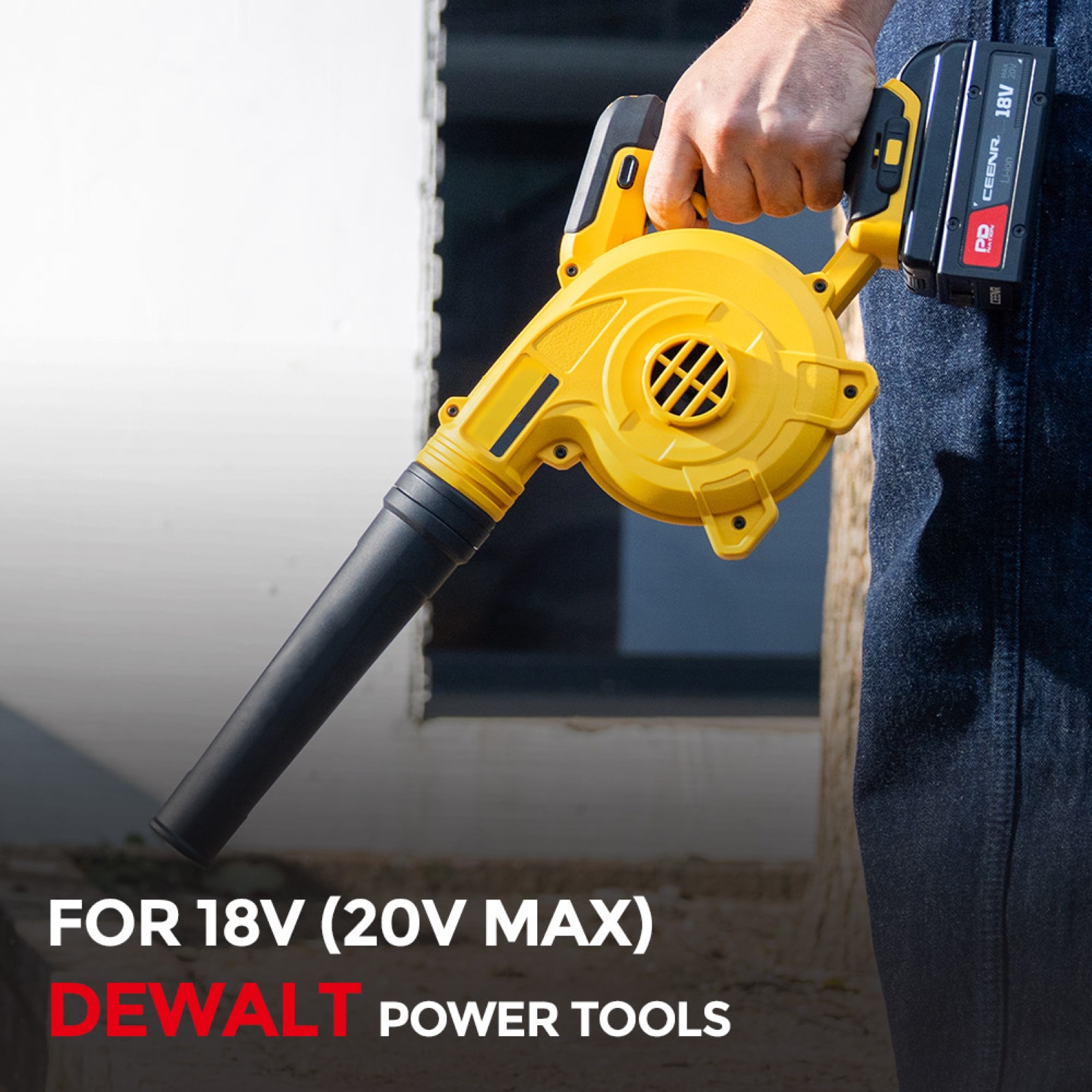 CEENR PDnation™ Battery Adapter for Einhell 18V Power Tools in real-world use