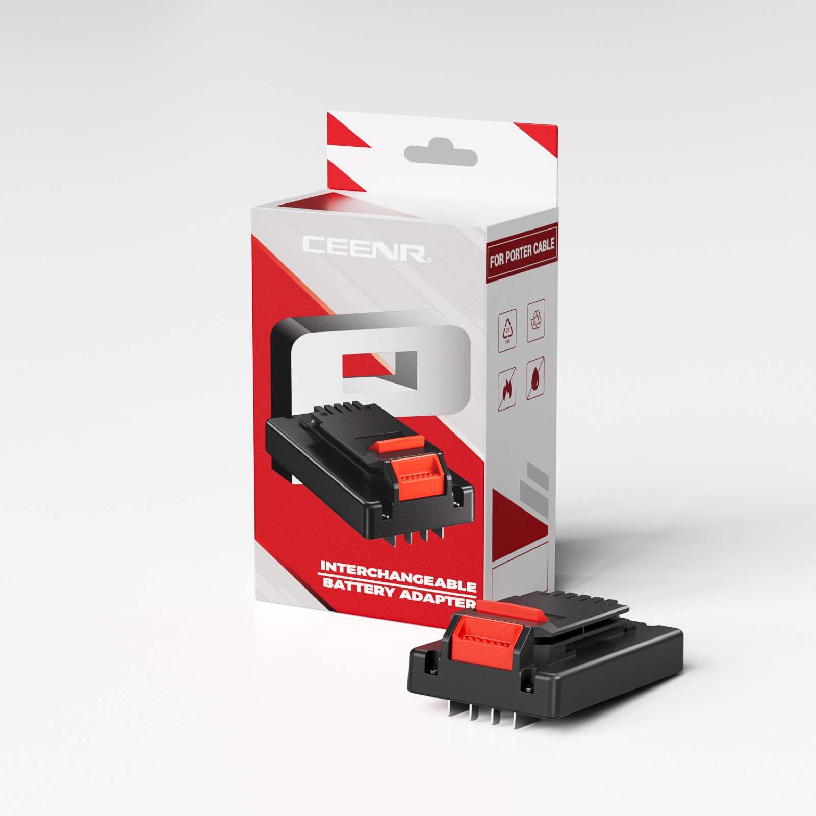 CEENR PDnation™ Battery Adapter for Porter Cable 20V Power Tools — view 3