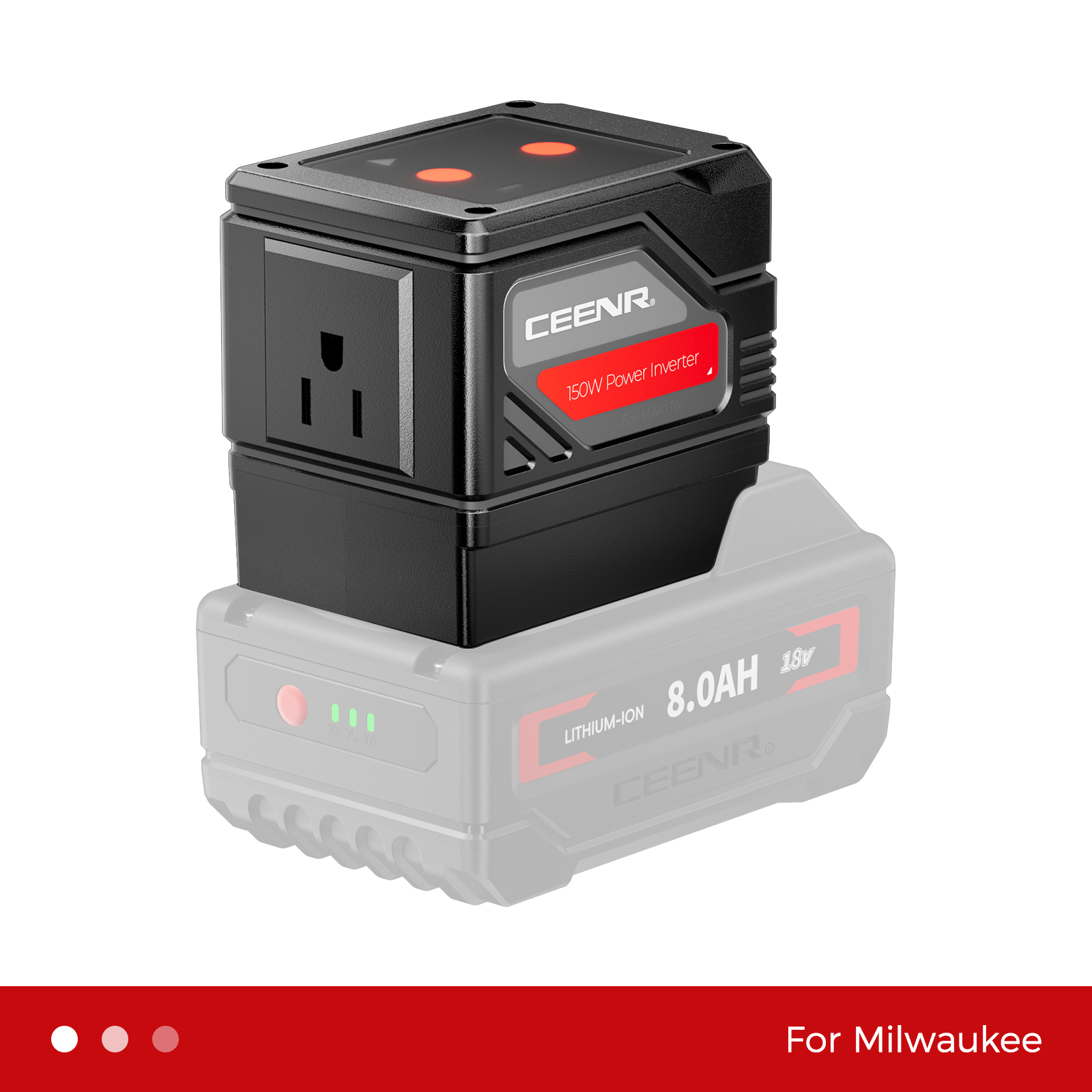 CEENR 150W Inverter For Milwaukee M18